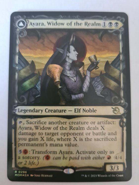 MTG, Ayara, Widow of the Realm, MOM-0296 | Kaufen auf Ricardo