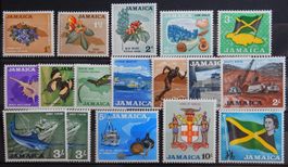 Jamaica British Kat. 219-234 * 1964