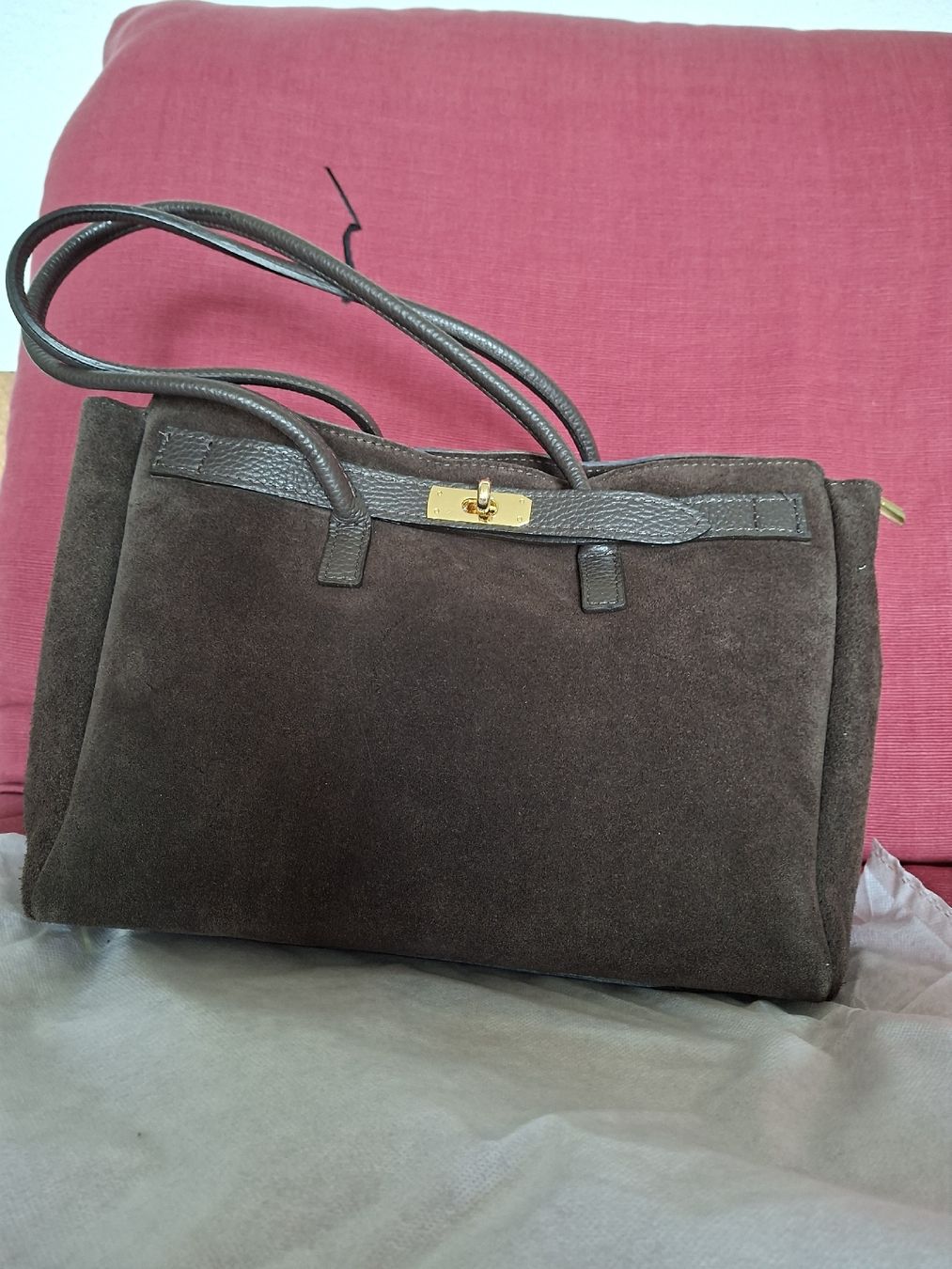 Borse da donna: Schöne Wildleder/Ledertasche – Nuovo e nell'imballaggio originale da Adliswil venduto da ani_l7ql