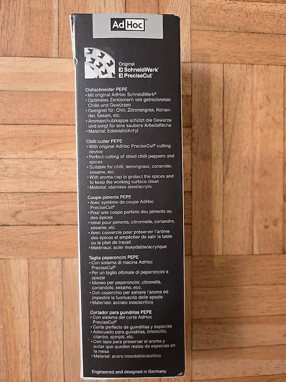 Elettrodomestici da cucina: AdHoc PEPE Chilischneider  neu & originalverpackt – Nuovo e nell'imballaggio originale da Siebnen venduto da Grexx 2