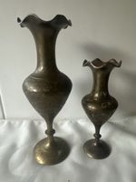 Antike Messing Vasen, 2 Stk., guter Zustand, Vintage!