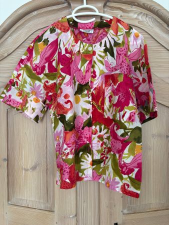 Blusenjacke/ Jupes/ Shirt Gr. 38/ Baumwolle