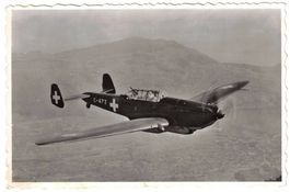 Aviatik - Karte C36 der Schweiz. Luftwaffe