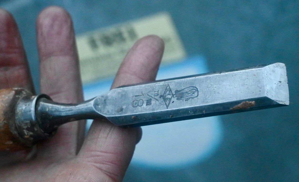 Alle Werkzeuge: ANTIKER " Elefant "   STECHBEITEL länge 21cm breite 18mm – Gebraucht aus Pfaffhausen von mono_rec 3