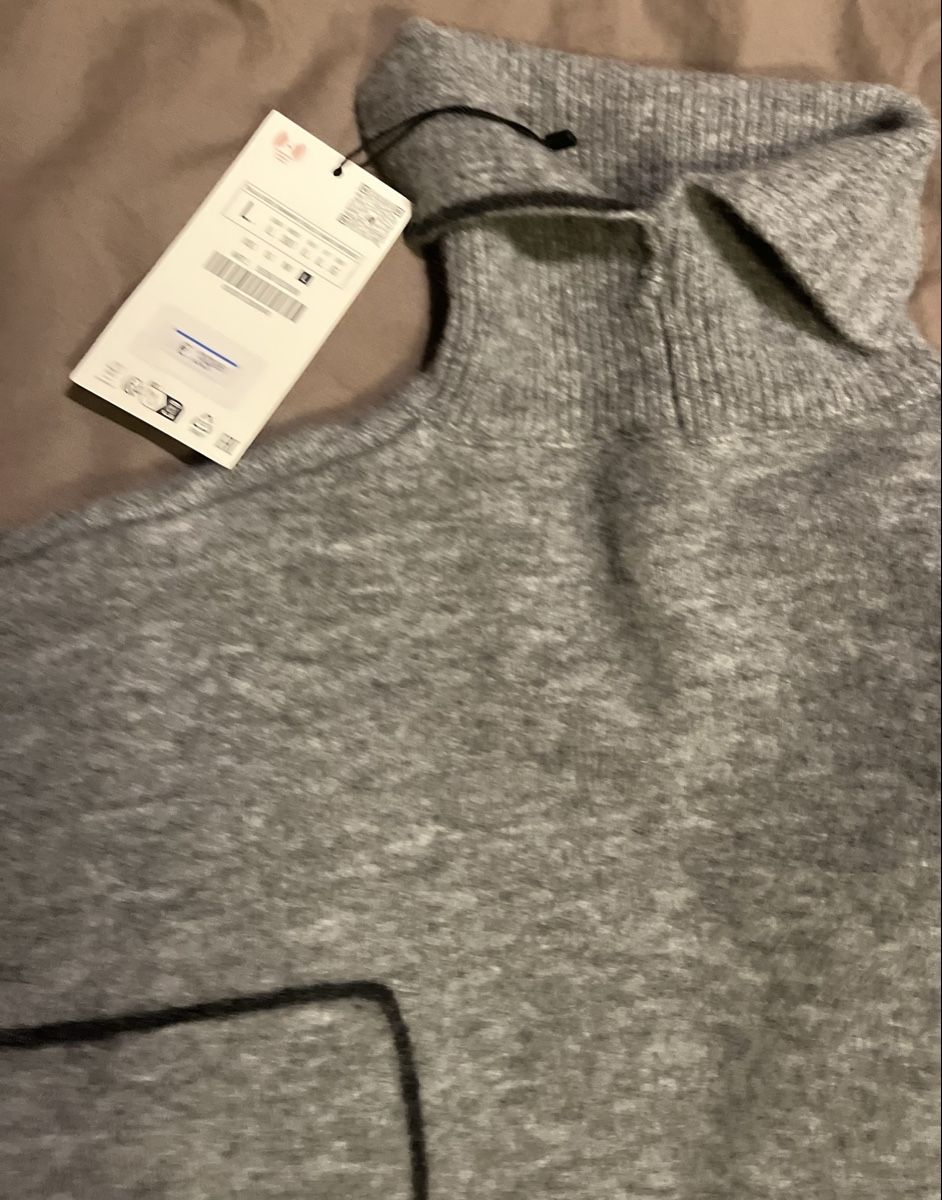 Zara Pullover & Sweatshirts: NEU Zara Pullover Grau Rollkragen mit Etikett, L – Neu und originalverpackt aus St. Gallen von lfs_nxl8 5
