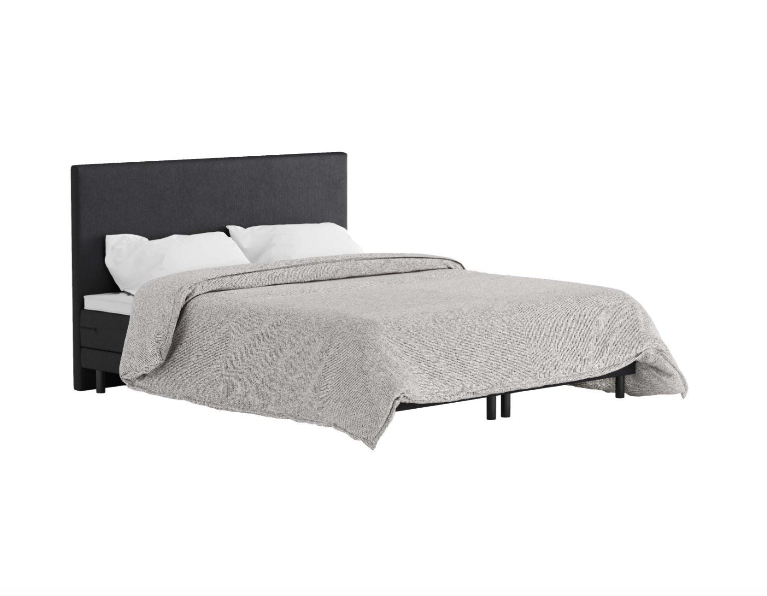 Betten: Boxspringbett RELAX anthrazit 180 x 200 cm - Gratis Versand – Neu und originalverpackt aus Kleinwangen von Maluwa_GmbH