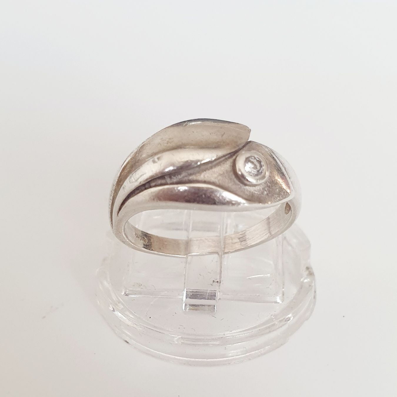 Anelli: Damenring Ring aus Silber 925 mit Stein Gr 18 mm  – Usato da Kreuzlingen venduto da Wunderkiste123 7