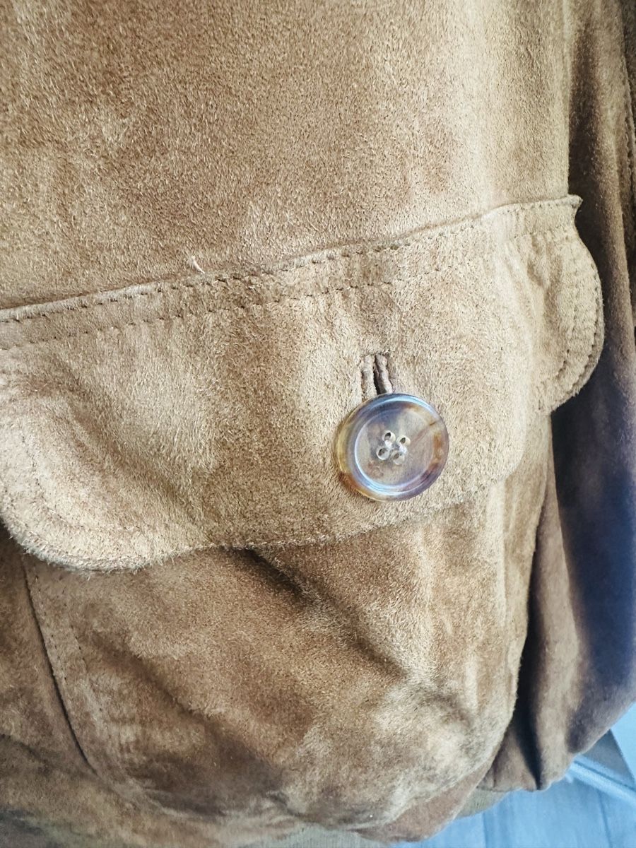 Giacche: Vintage Suede Jacket - Evolution - Size 48 - Stylish! – Usato da Vevey venduto da ledidream 3