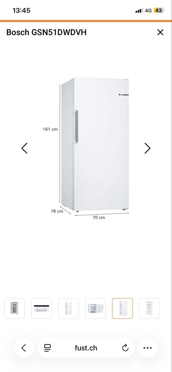 Congelatori: Gefrierschrank Bosch  – Usato da Hergiswil NW venduto da Claire_g 5
