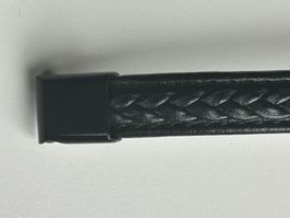 Leder Armband Schwarz