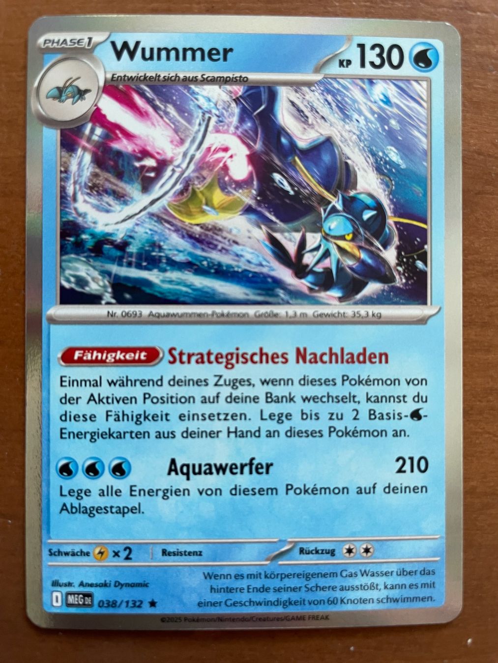 Pokémon Carte collezionabili: Pokemon Wummer Holo (Versand gratis) – Nuovo (secondo la descrizione) da Chur venduto da Angerson