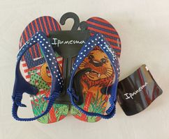 Ipanema Sandale Flip Flops Gr 24 Kinder Löwe Neu mit Etikett