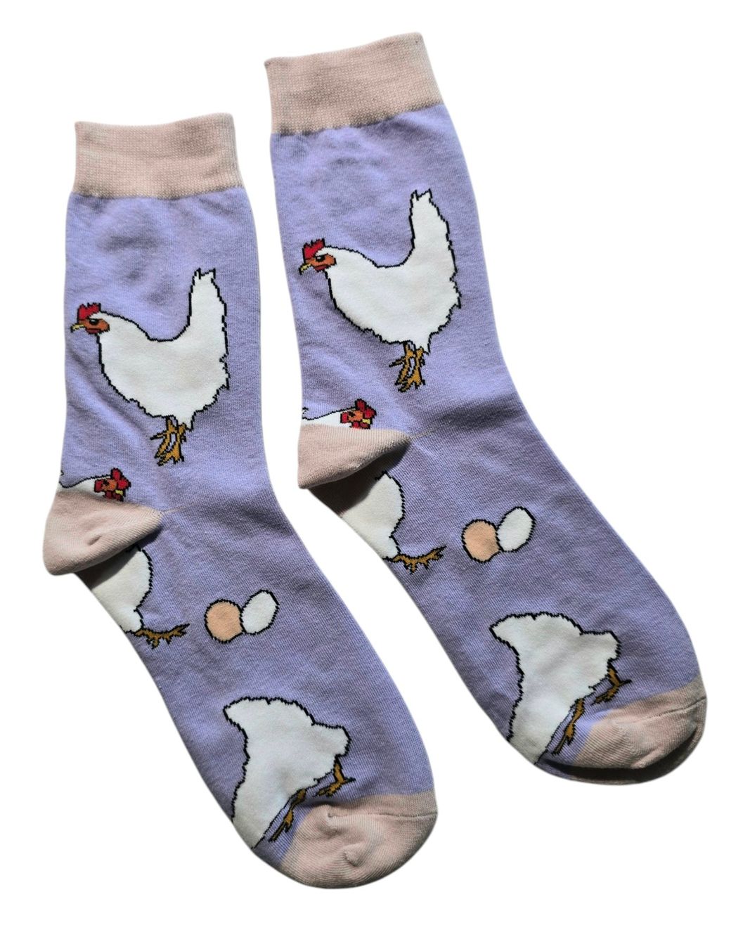 Socken: Socken Hühner / Chicken / Eier / Eggs / Bauernhof / Farm – Neu und originalverpackt aus Zürich von