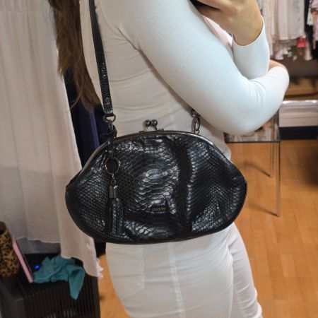 🖤 PICARD Eleganz – Schwarze Ledertasche