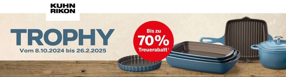 KUHN RIKON Trophy von Coop: 1 volle Karte (Neu (gemäss Beschreibung ...