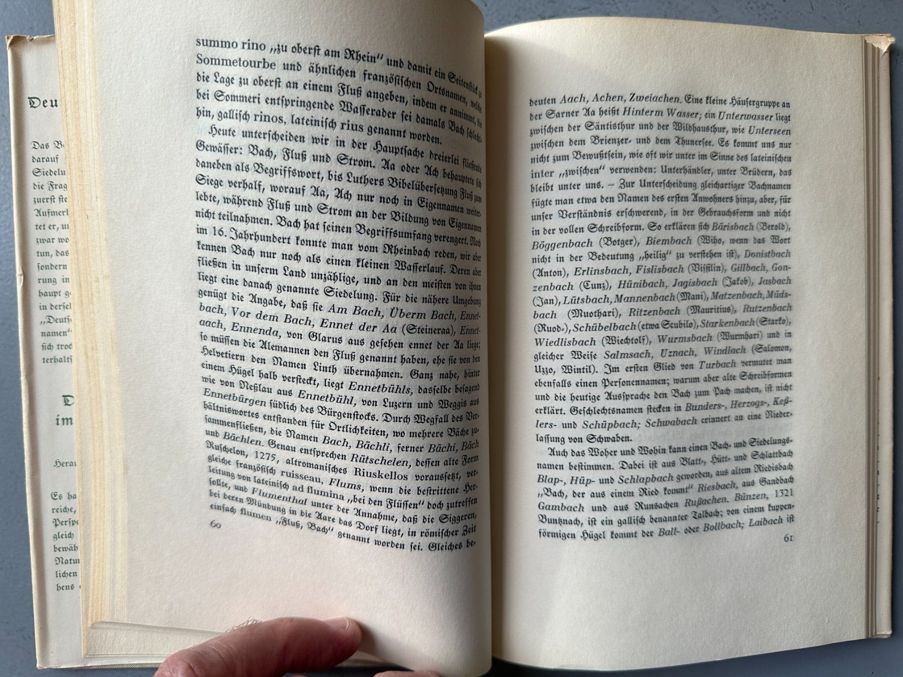 Bücher: Paul Oertli: Deutschschweizerische Ortsnamen – Gebraucht aus Zürich von allp 6