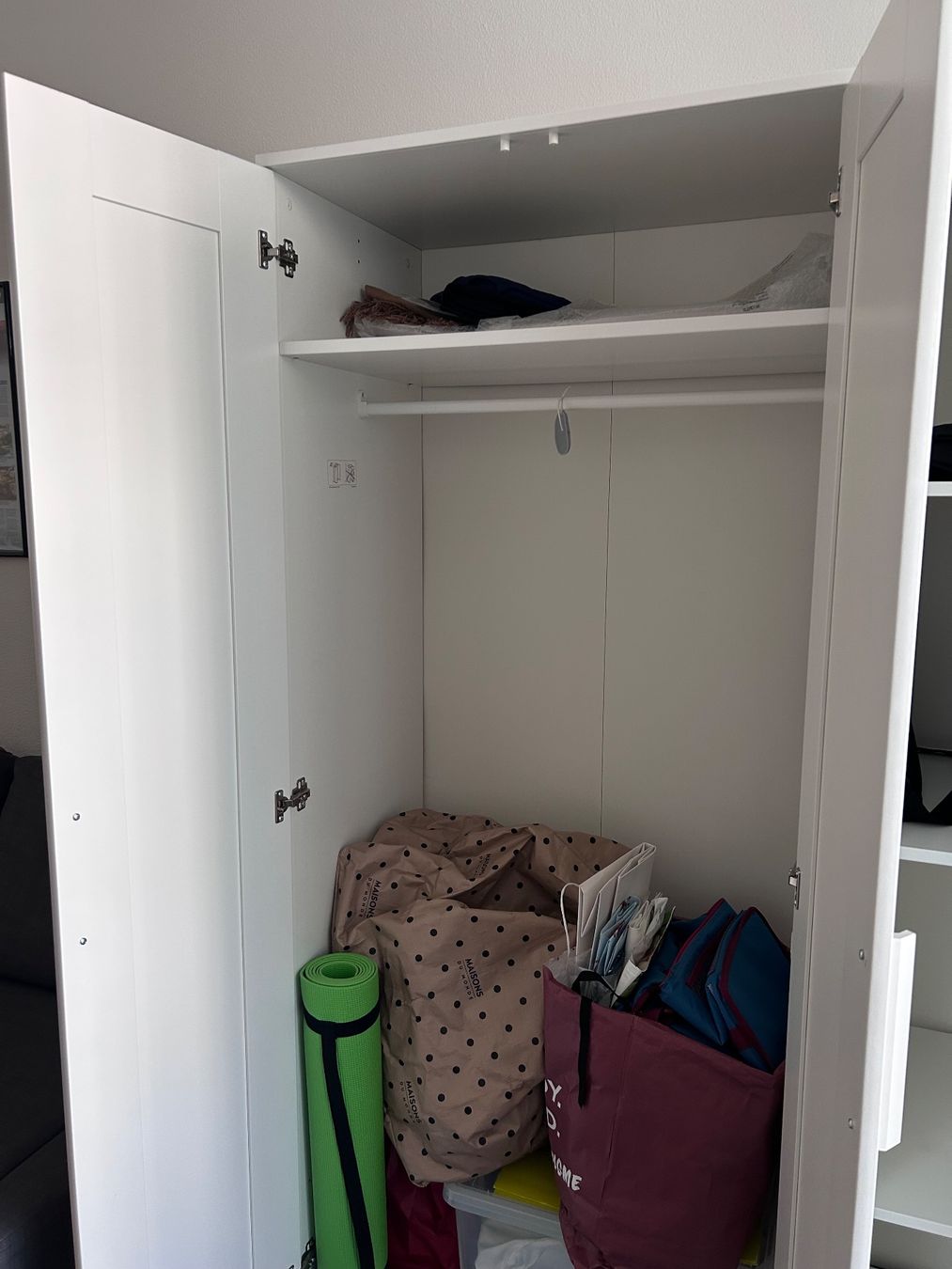 Ikea Guardaroba: IKEA BRIMNES Kleiderschrank – Usato da Luzern venduto da adr_95wg 5
