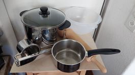 Kochtopf Set, 7-teilig, Top Zustand