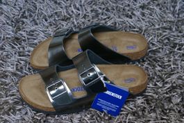 Birkenstock, Arizona, Gr. 41, Leder, Soft Fussbett, NEU