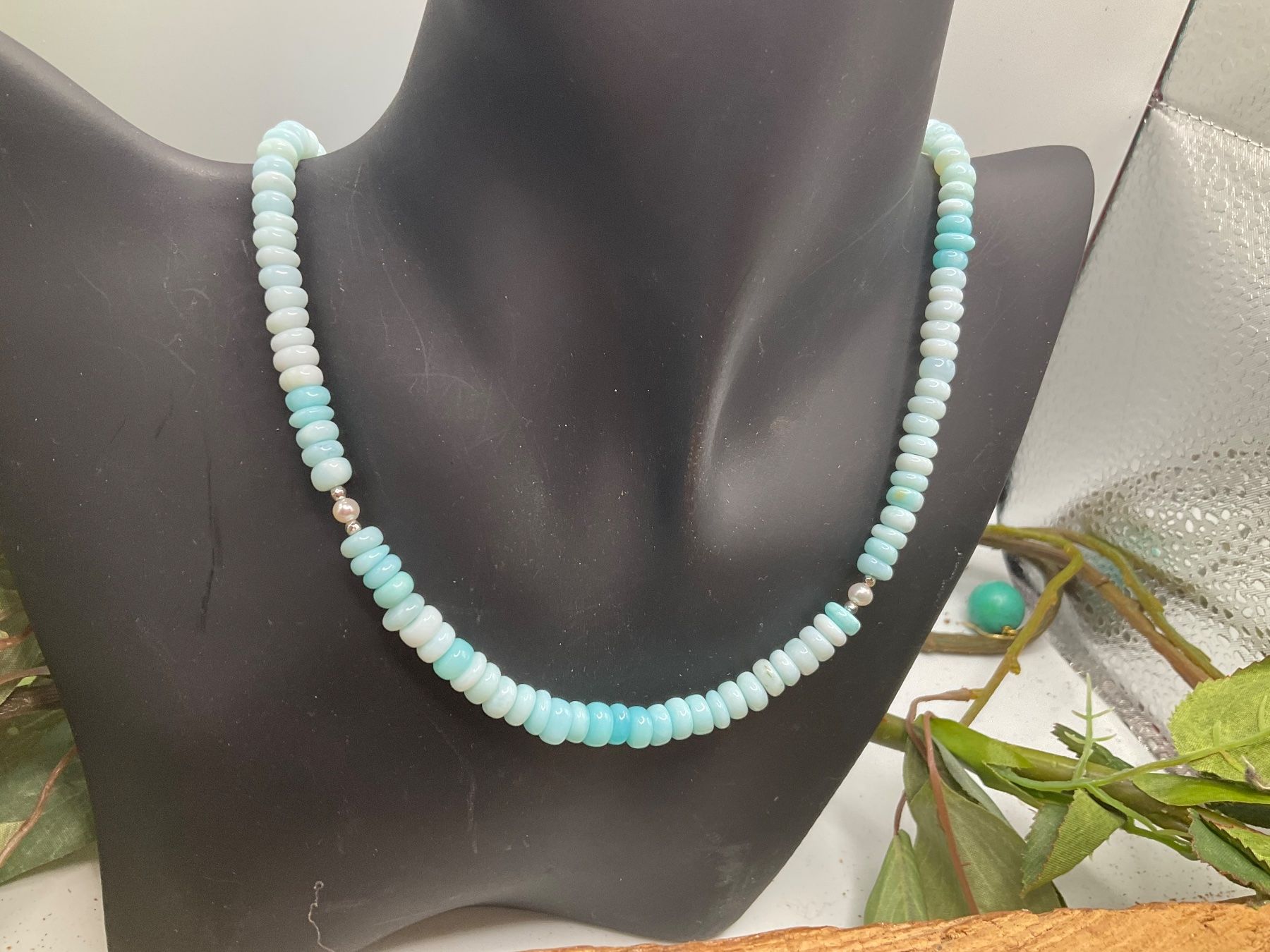 Catenine: Collier Andenopal mit SS, Marke SILBERZEIT – Nuovo (secondo la descrizione) da luzern venduto da Alpendorf1 4