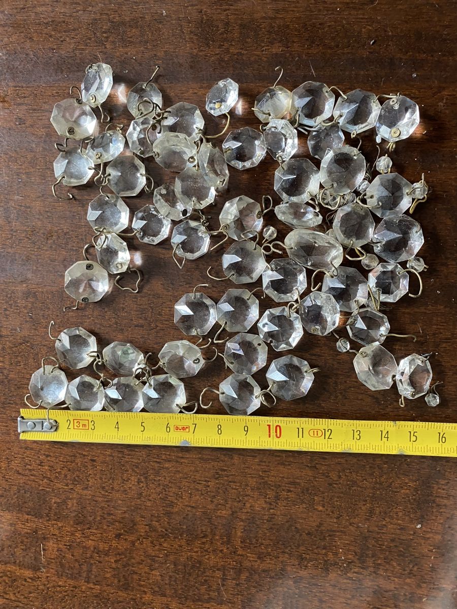 Tutte le decorazioni: Lot pampilles en verre ancien – Usato da Genève venduto da Mar7319 1