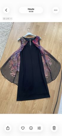     PICADILLY Chiffonkleid Gr. XS – elastisch bis Gr. 38
