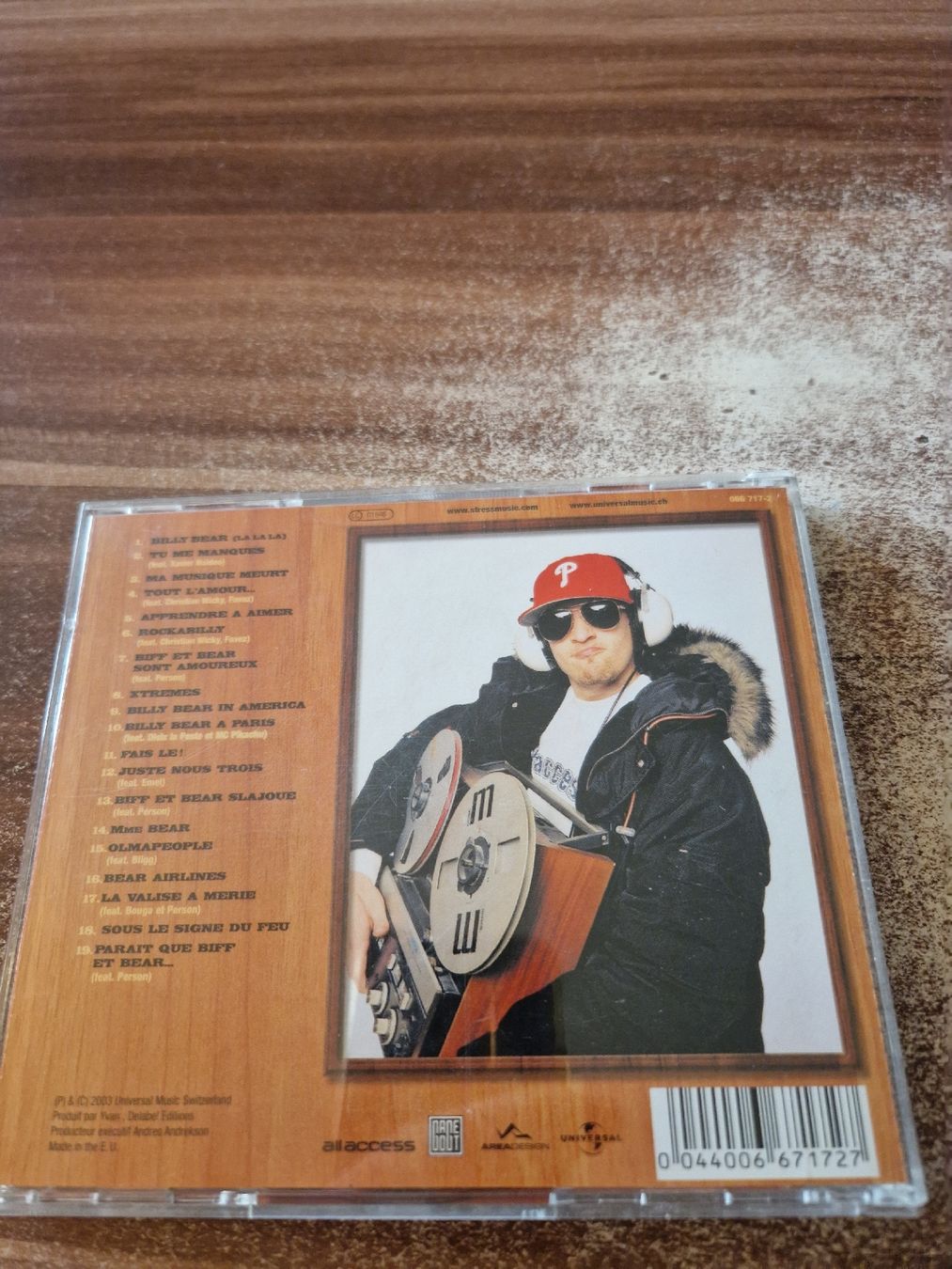 CD: Stress - Billy Bear – Usato da Wattenwil venduto da Mage66 1