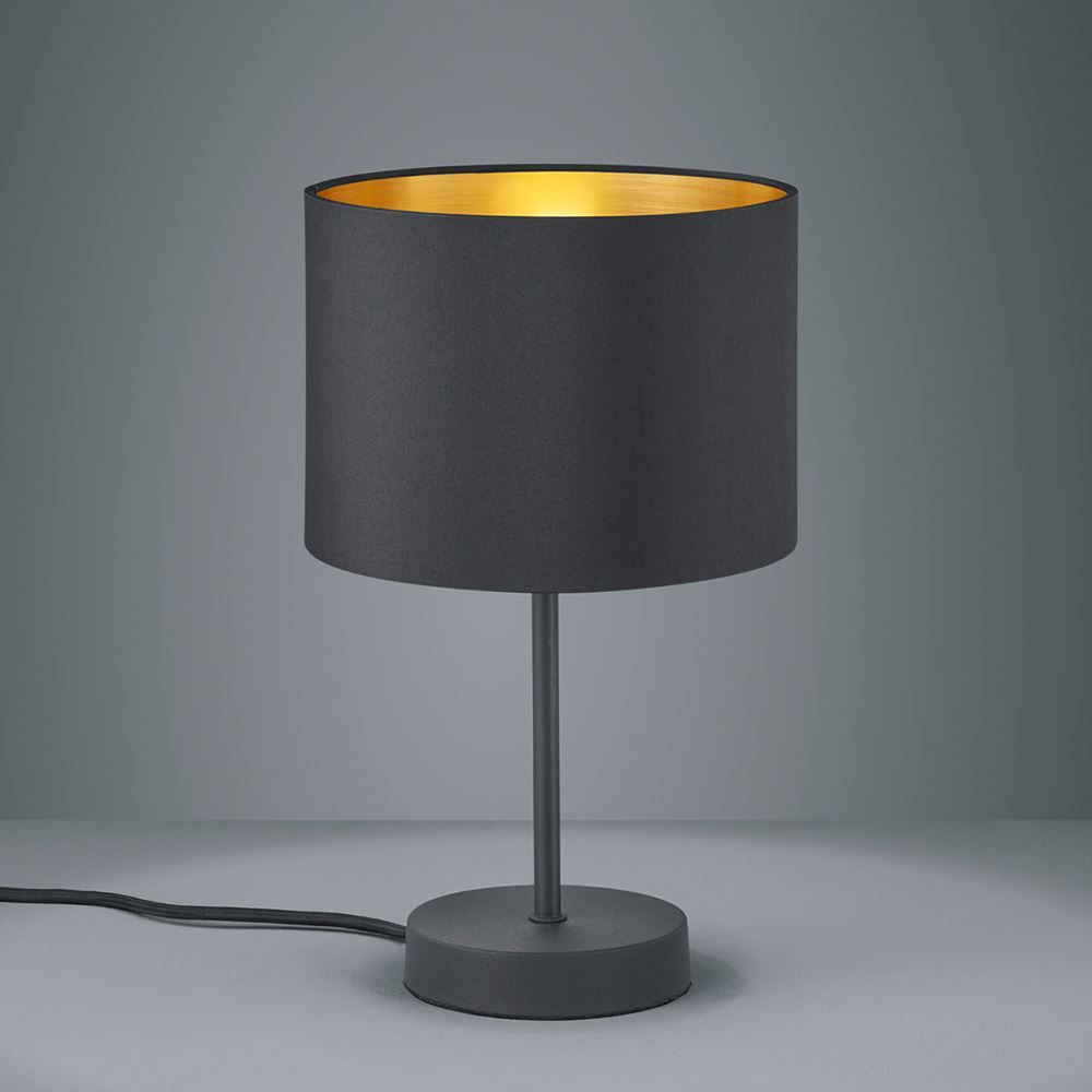 Lampen: Hotel Tischleuchte, Schwarz, 33 cm Höhe – Neu (gemäss Beschreibung) aus Kreuzlingen von Smart-Light