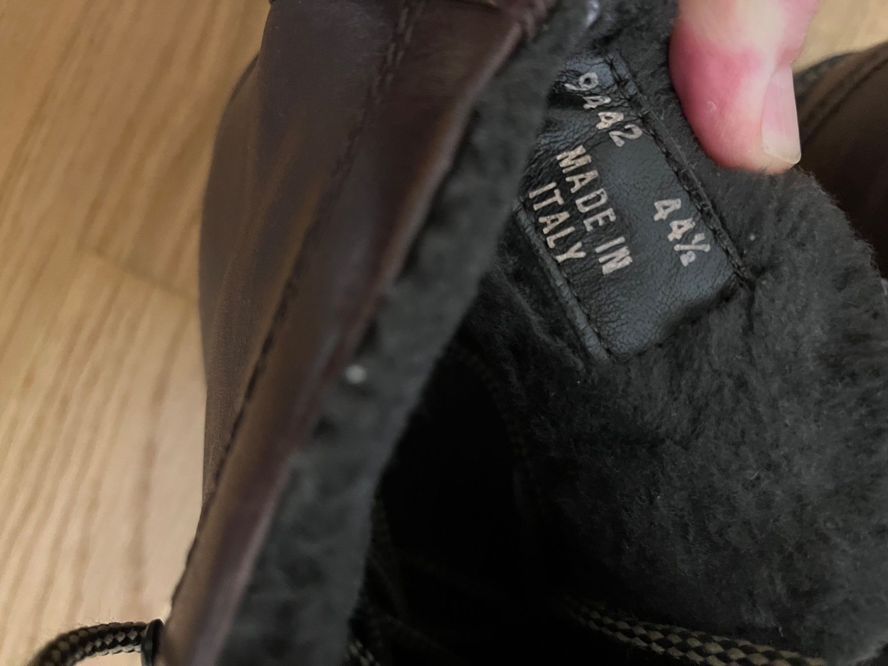 Scarpe da uomo: Antonio Maurizi Leder Winterschuhe HINGUCKER – Usato da Recherswil venduto da Noname1 7