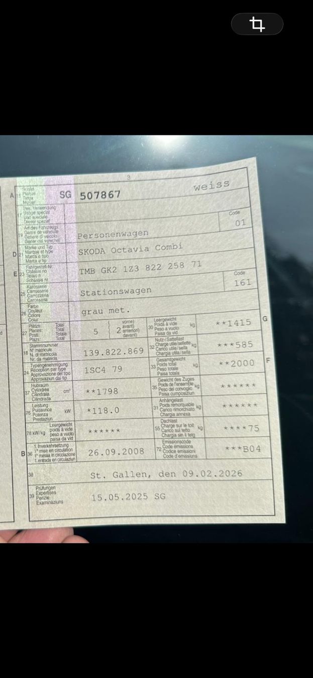 Skoda Autos: SKODA Octavia Combi 1.8 Benziner ab Mfk – Gebraucht aus Eschen von kingkong010 5