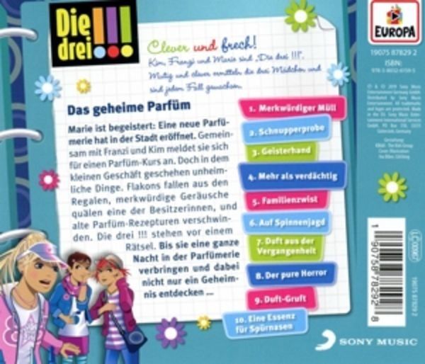 Hörbücher: Die drei Ausrufezeichen 59: Das geheime Parfüm – Gebraucht aus Liestal von Disc-Point 1