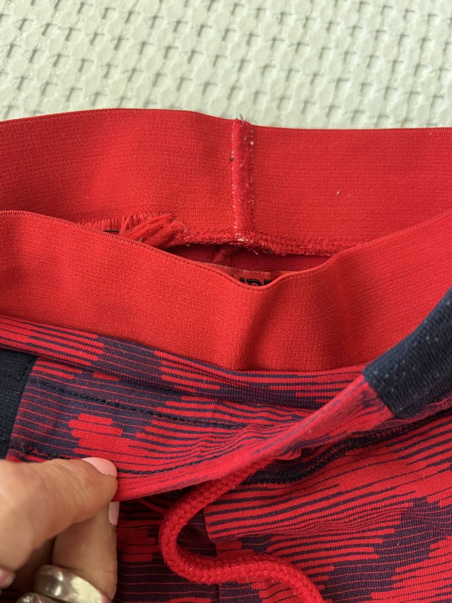 Pantaloni: SHORTS ROT GEMUSTERT GR 116 – Usato da Basel venduto da theo-g77 2