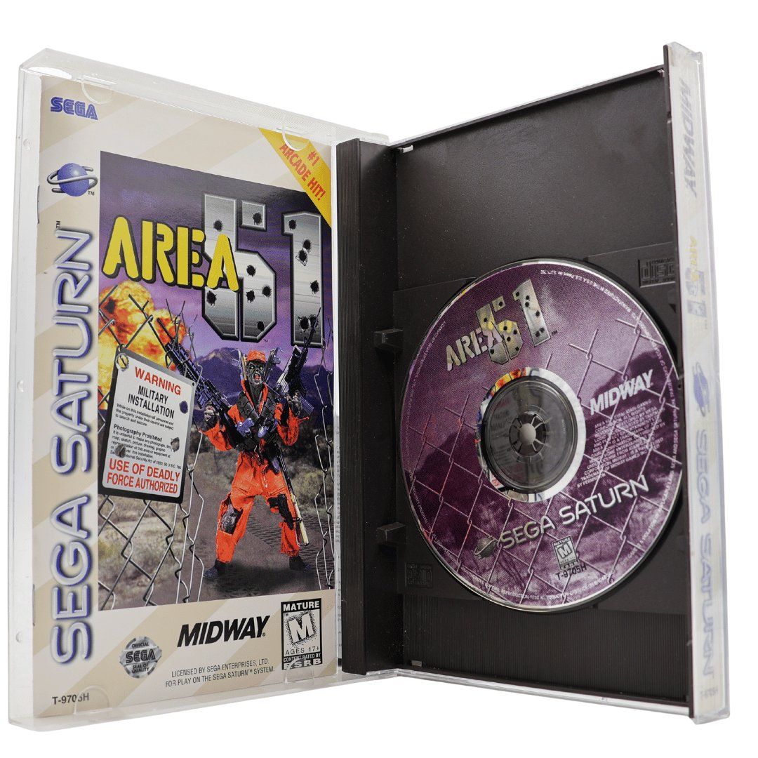 Sega Giochi: Area 51 NTSC - Sega Saturn – Usato da Paudex venduto da dindeboy 2