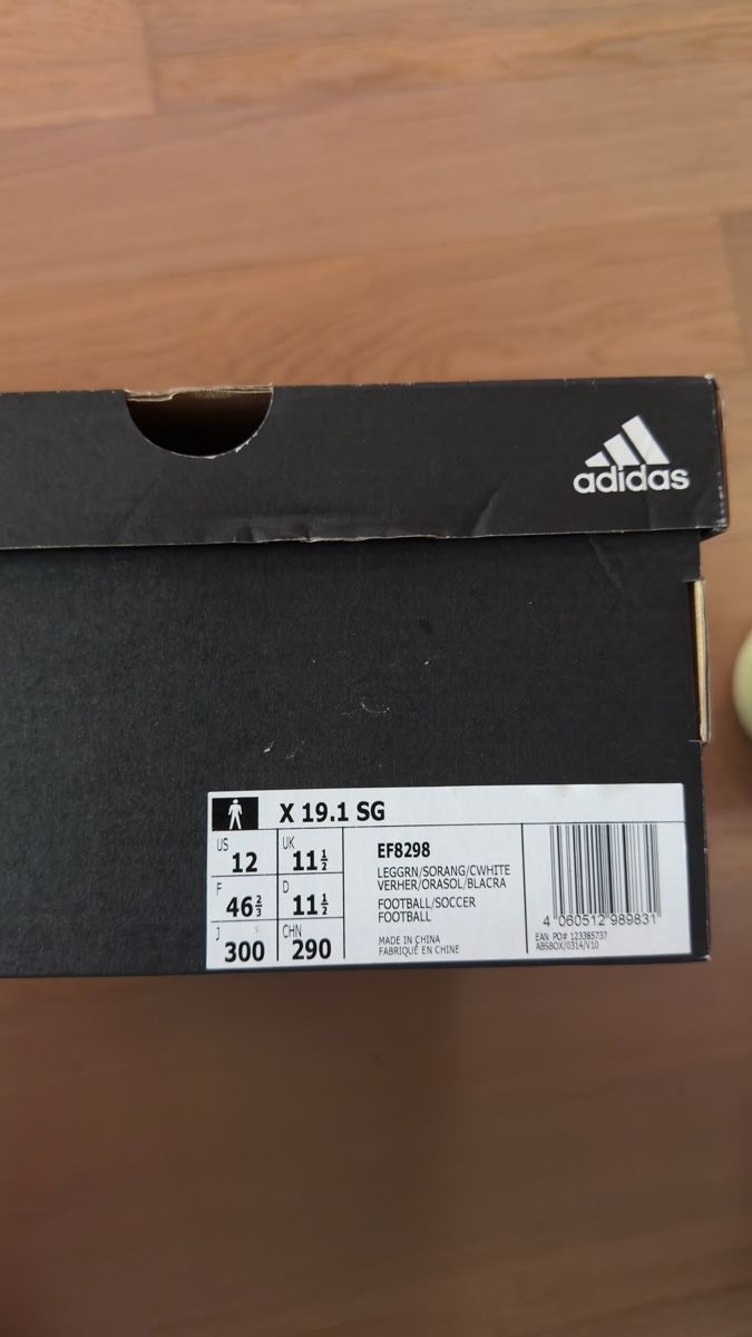 Adidas Scarpe da uomo: Adidas X 19.1 SG – Nuovo e nell'imballaggio originale da Hombrechtikon venduto da JOKIASSU 3