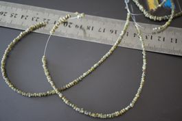 Diamanten Natur Grün    Strang   3,2mm