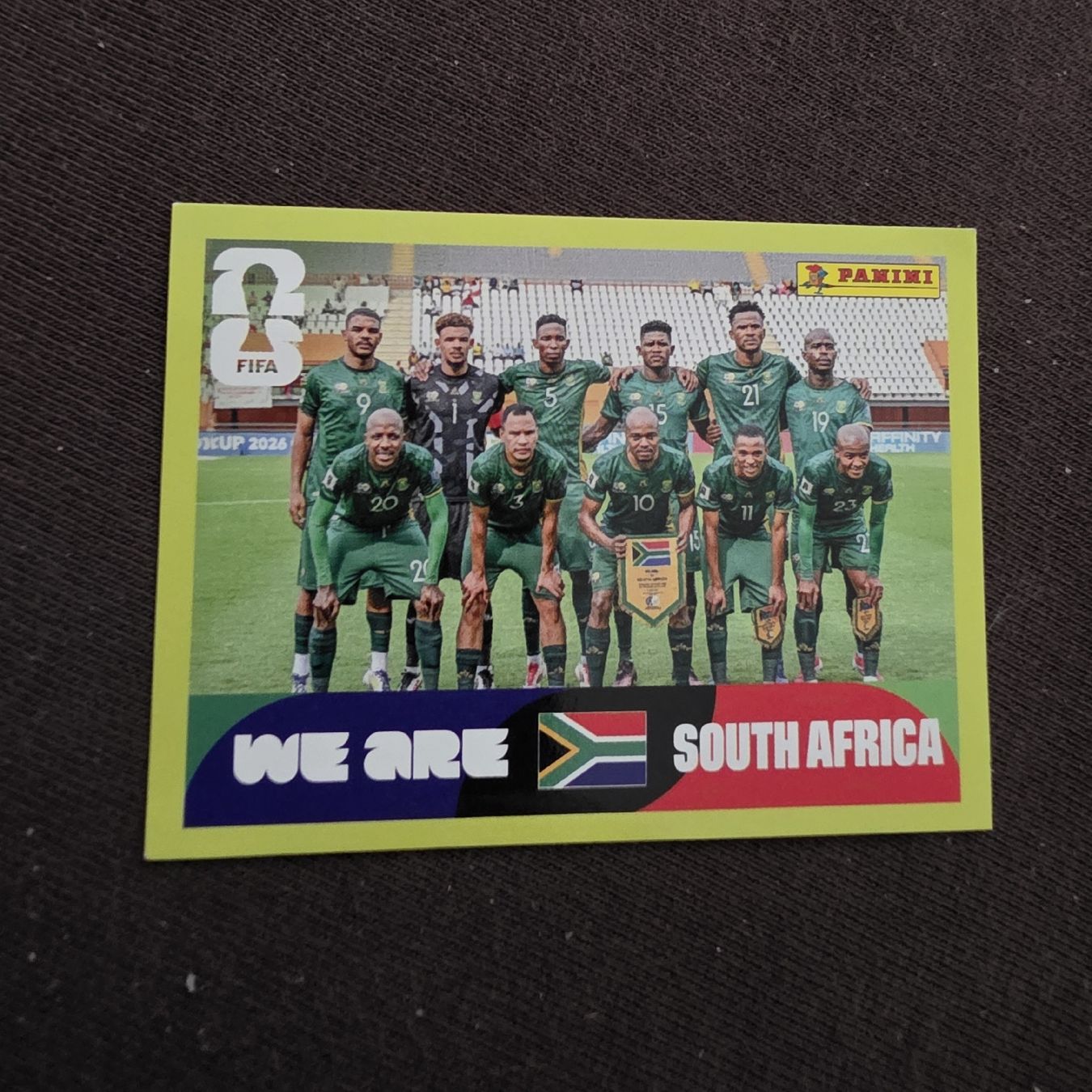 Panini Carte collezionabili: Panini Sticker RSA13 WM 2026 – Nuovo e nell'imballaggio originale da Buchs AG venduto da wickyjen88