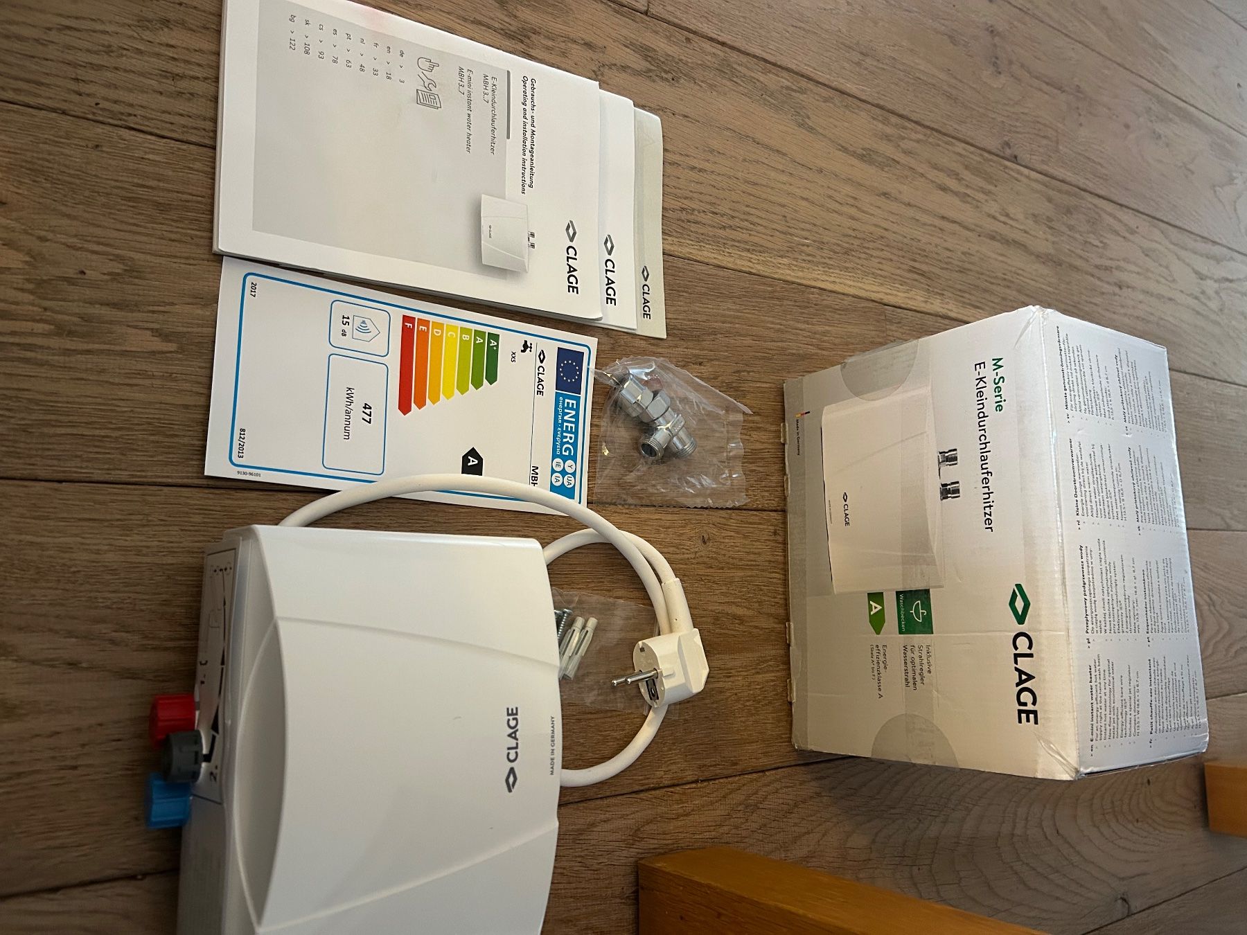 Sanitär: CLAGE E-Klein-Durchlauferhitzer MBH3 neu – Neu (gemäss Beschreibung) aus Ibach von heifla 8