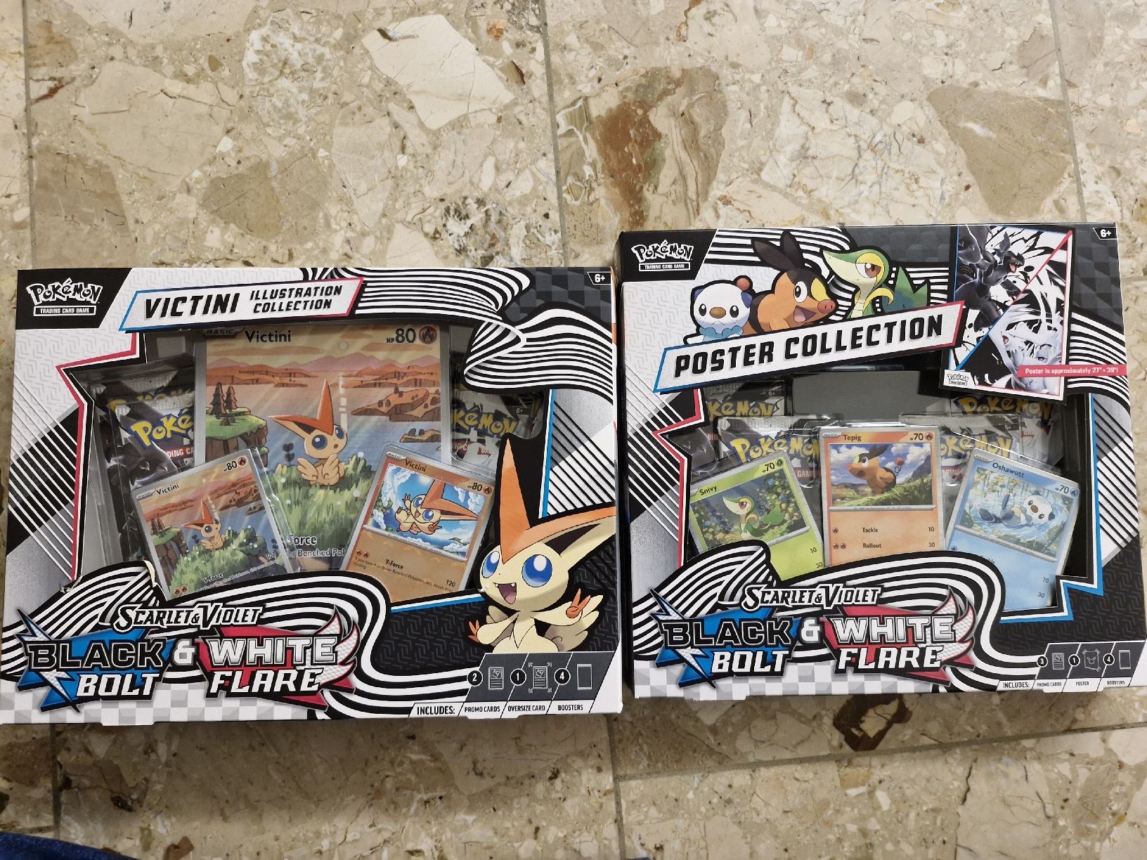 Pokémon Cartes à collectionner: set Black Bolt and white flare – Neuf avec emballage d'origine à Cudrefin par Jnini12