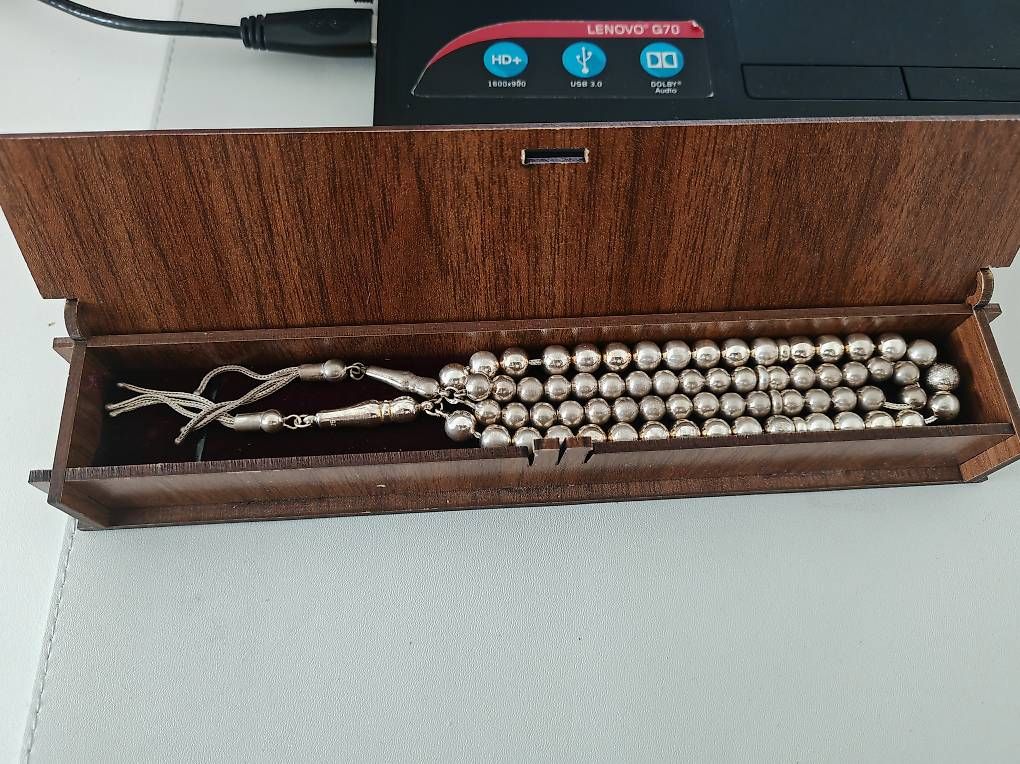 Sonstiger Schmuck: Tasbih/Rosenkranz aus 925 Silber – Gebraucht aus Nidau von kib_f5sl 2