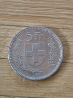 5 Franken 1923 - Hirtenkopf - Silber