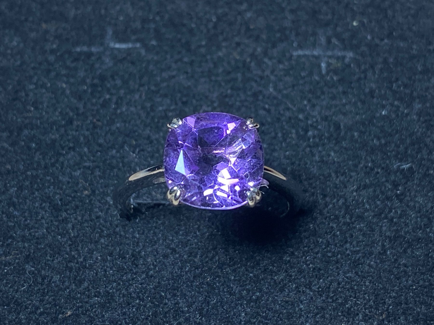 Ringe: Amethyst Ring Silber 925 vergoldet 💎✨ – Neu und originalverpackt aus Laax GR von Kiki-Kingdom2 3