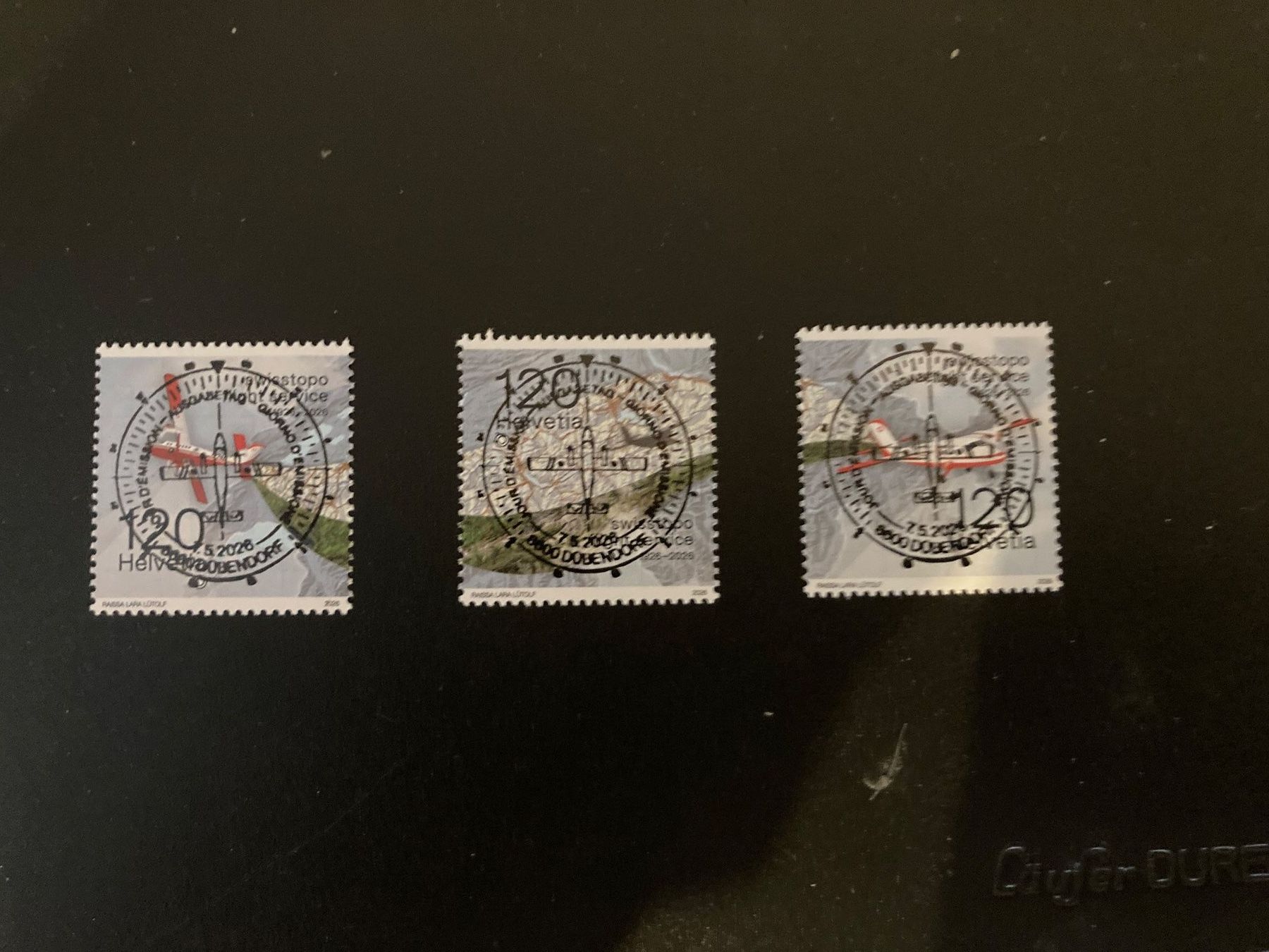 Tutti i francobolli: ET Vollstempel einzel Swisstopo – Nuovo (secondo la descrizione) da Kreuzlingen venduto da Vikinger