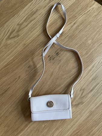 Tasche Tommy Hilfiger neuwertig hellbeige Umhängetasche Dame