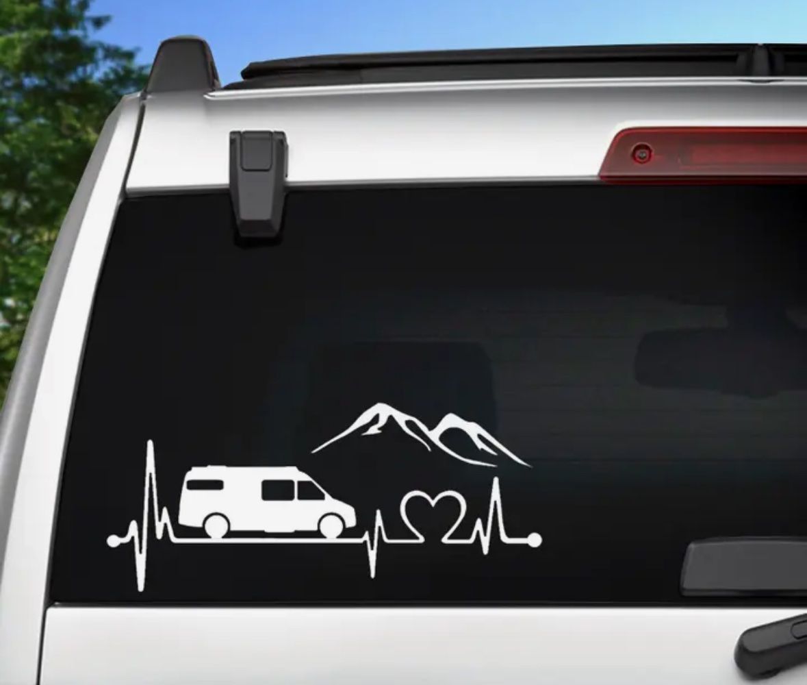 Sticker: Camper Aufkleber Weiss – Nuovo e nell'imballaggio originale da Bronschhofen venduto da -BeeN- 2