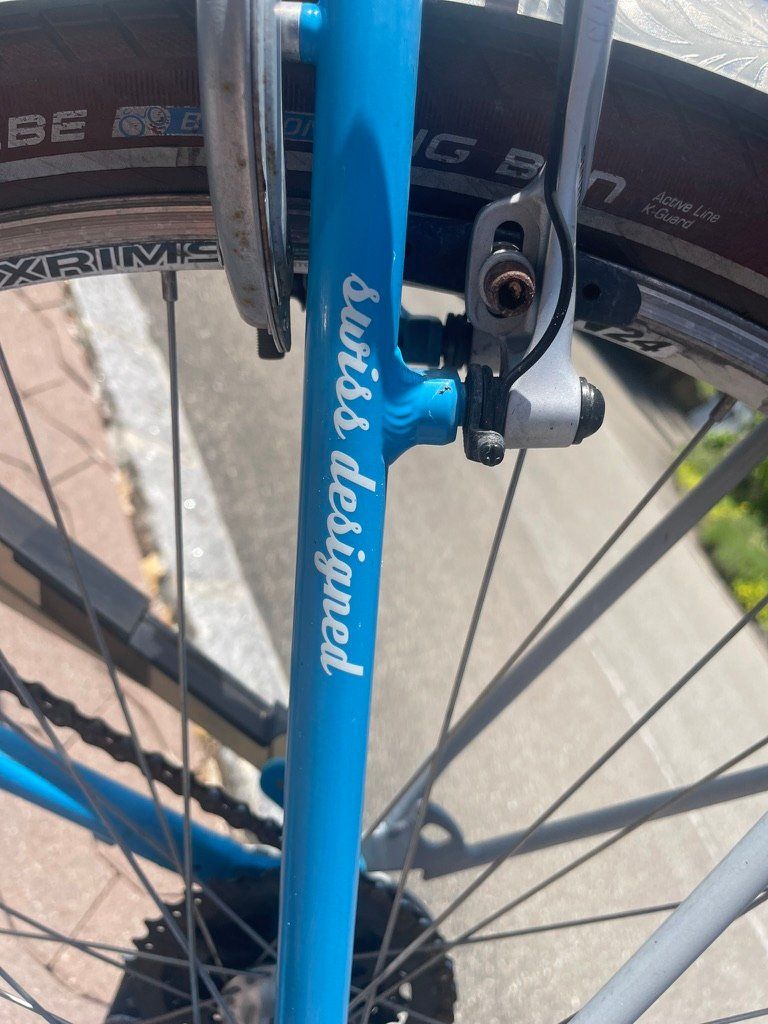 Canyon Biciclette: Damenvelo Canyon Silhouette hellblau / Retrobike – Usato da Dietlikon venduto da Gwundrix 7