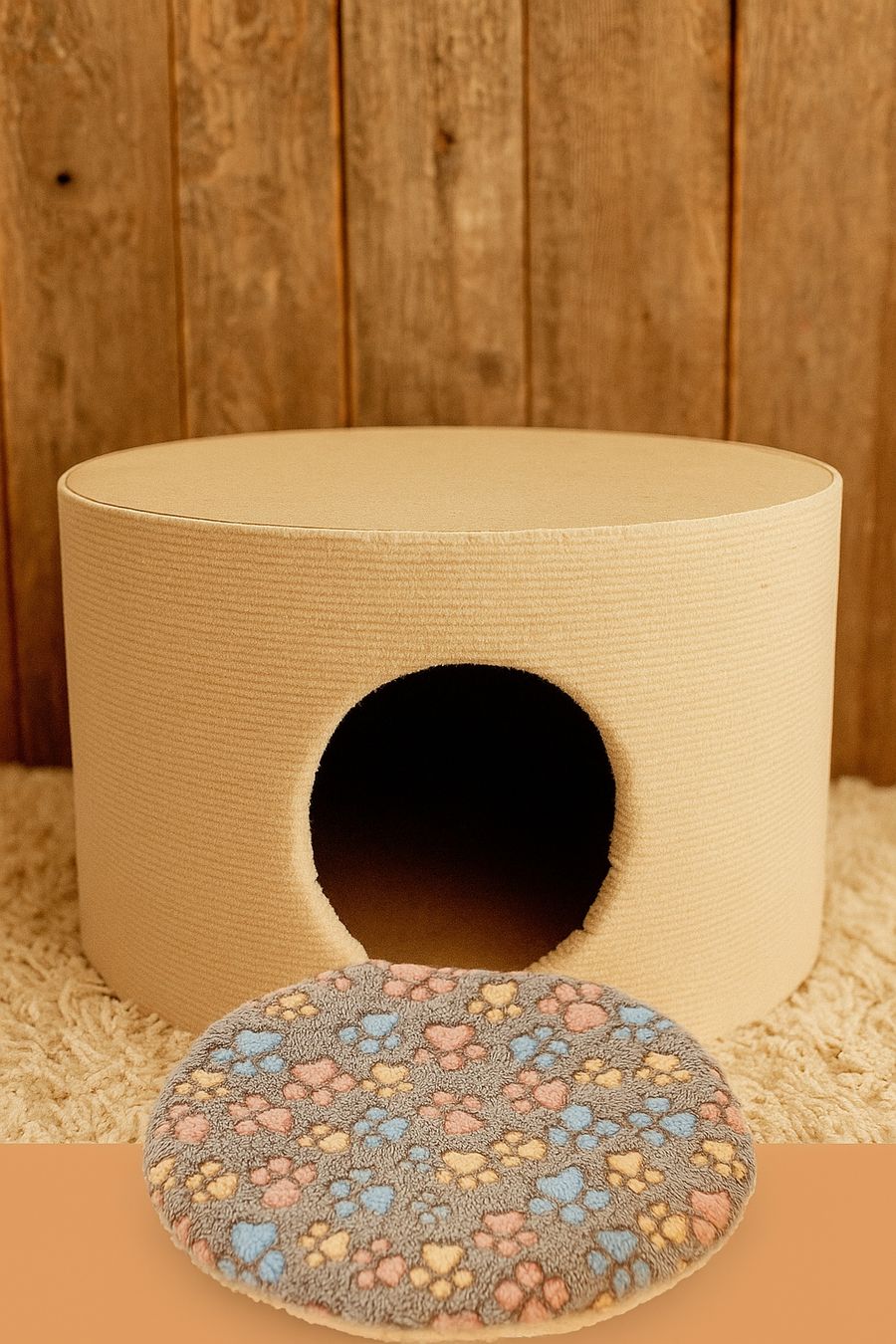 Cucce & Letti: Eco-design Katzenhaus oder klein Hunde – Nuovo (secondo la descrizione) da Domat-ems venduto da Gr8wood 2