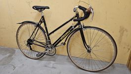 Vintage Bonanza Rennrad schwarz 28 Zoll Damen Velo