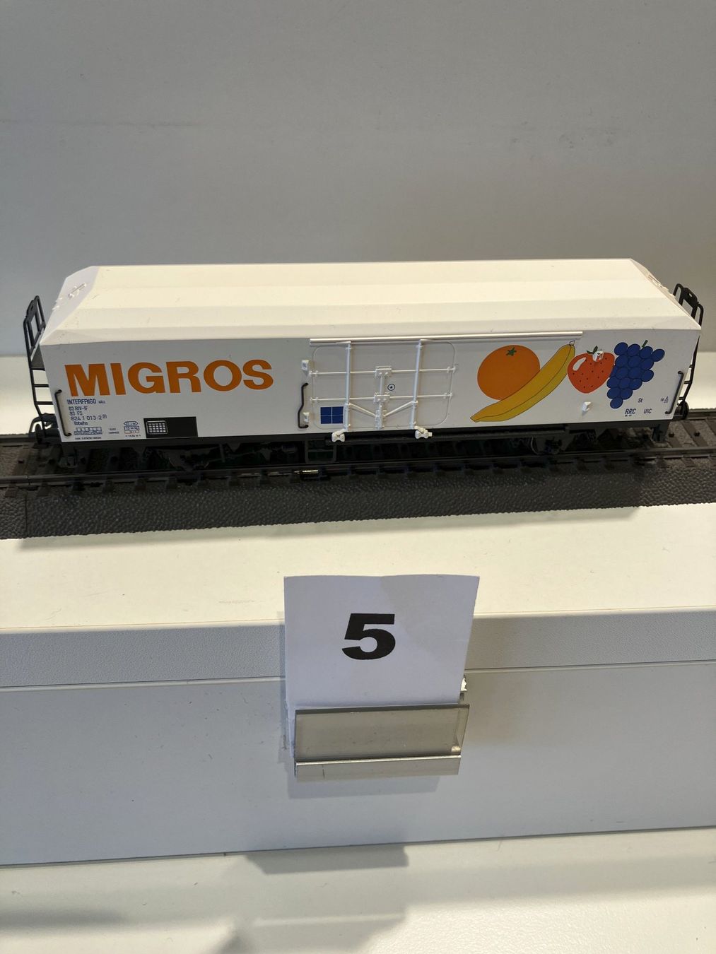 Märklin Modellini di ferrovie: märklin güterwagen "migros" H0 – Usato da solothurn venduto da Lrz74