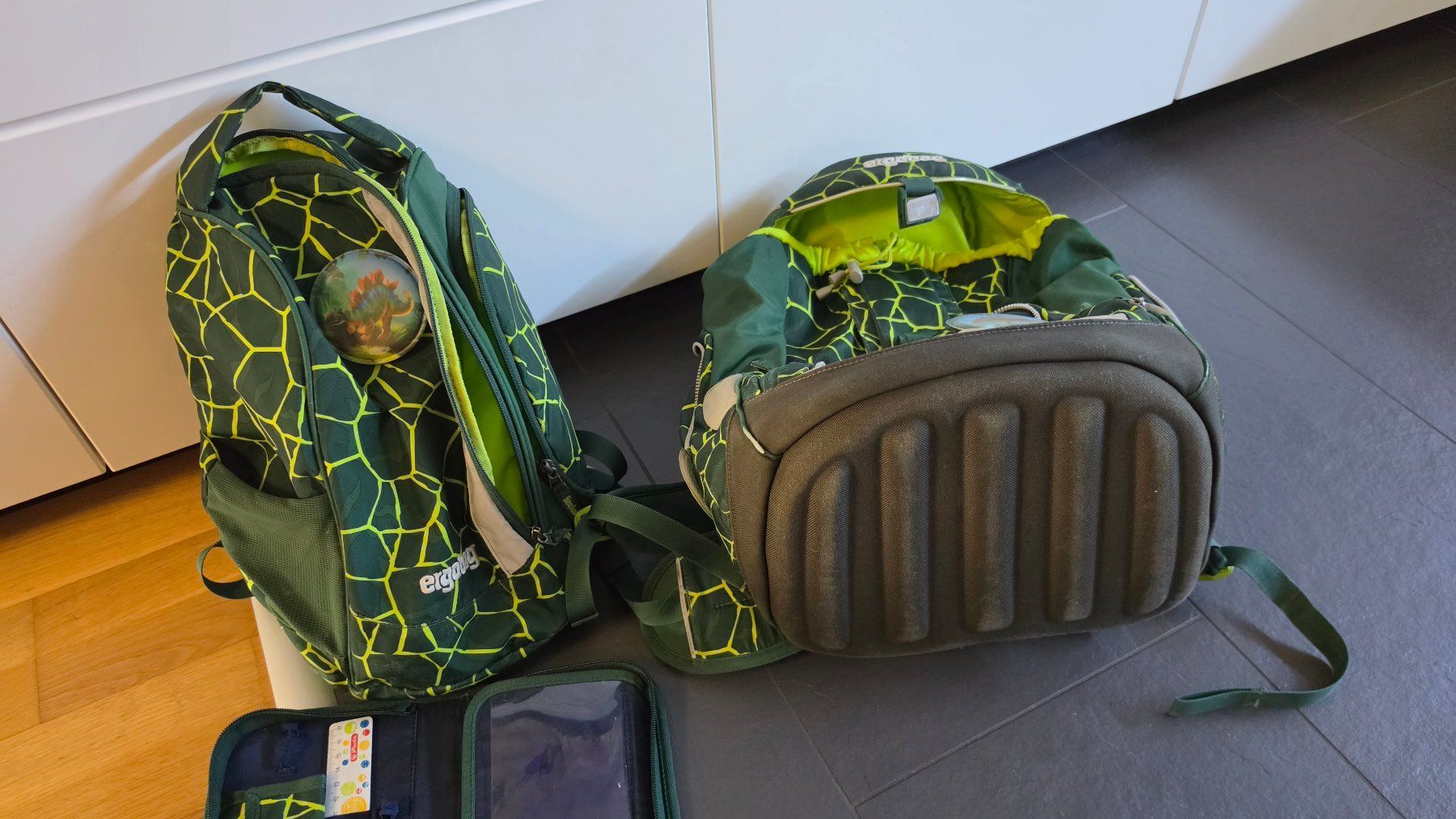 Ergobag Borse & Zaini: Ergobag Schulrucksack Set grün - guter Zustand – Usato da Steffisburg venduto da vilasboas 5