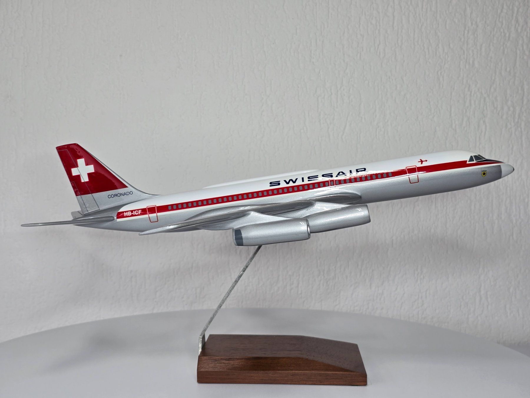 Kit di modellismo & Modellini statici: Atlantic Models, Convair CV 990, Coronado, Schaffh., HB-ICF – Nuovo (secondo la descrizione) da Kloten venduto da Nicola2 8